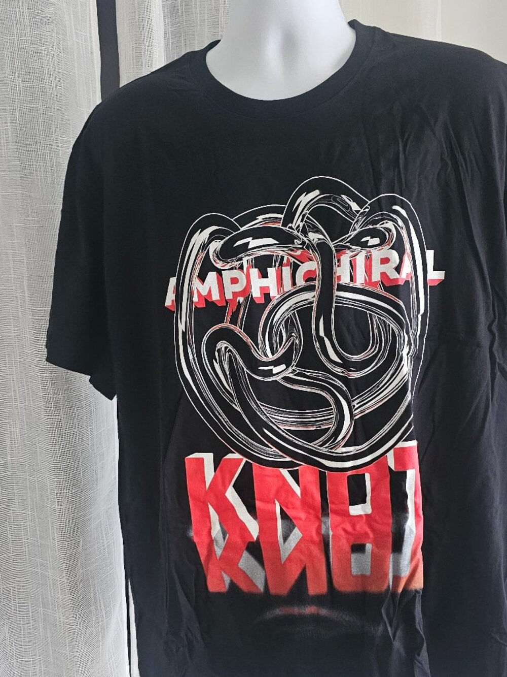 The curiosity Box Men's Knot T-shirt Black Size 2XL NWT